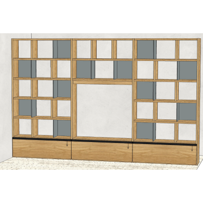 Модулна ТВ композиция SL4264