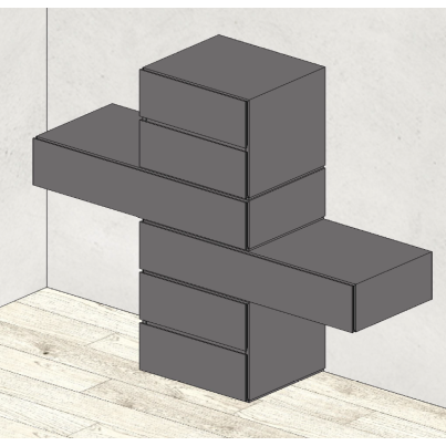 SL МОДУЛНА СИСТЕМА COBALTO ECO MARNA