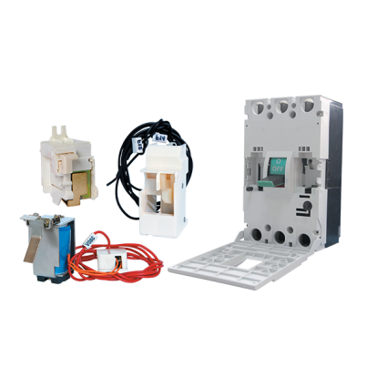 Moulded case circuit breaker DS1 MAX 125/63 63A 3P 400V with mounted MN + OF