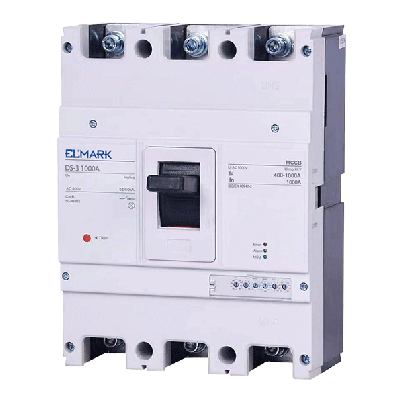 Electronic molded case circuit breaker DS-3E 1250A 3P 400V Adjustable type