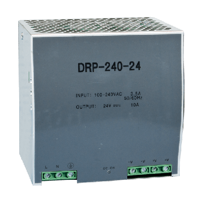 DRP-240-24 ТОКОЗАХР. У-ВО 24V ИЗХ. НАПРЕЖЕНИЕ