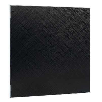 Glass decorative panel for MX-D100, metal black