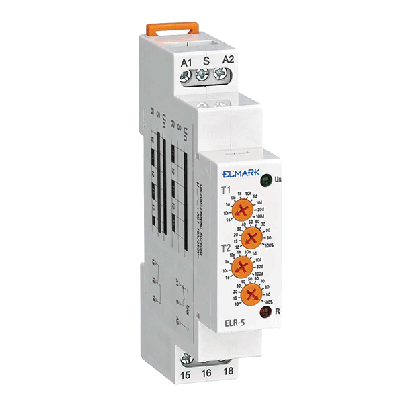 ELR-6 АСИМЕТР. РЕЛЕ 12-240V AC/DC 2ХSPDT 2X16А