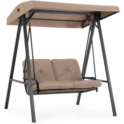Градинска люлка EFESTO 185x110x163 cm. бежово