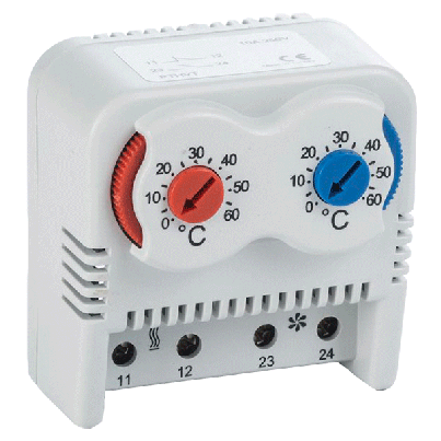 МЕХАНИЧЕН ТЕРМОСТАТ 0-60° NC+NO