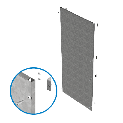 OTT- МОНТАЖНА ПЛОЧА ЗА АВТОМАТИКА ЗА 60X200X60