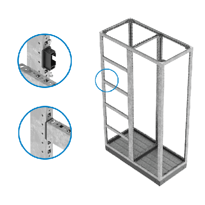 YBT- horizontal splitting set for width 60cm