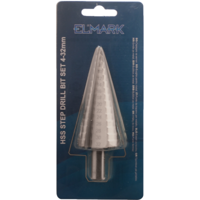 HSS STEP DRILL BIT SET 4-32mm