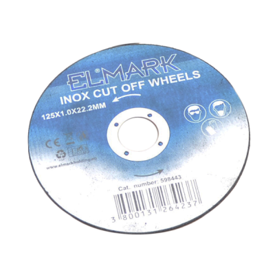 ДИСК ЗА РЯЗАНЕ НА МЕТАЛ INOX 125X22.2X1.0mm
