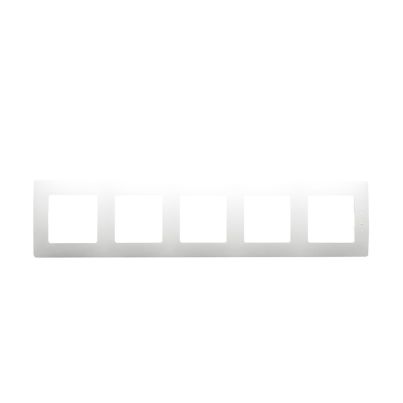 LEGRAND Five gangs panel NILOE white