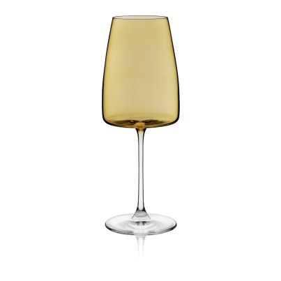 RONA Чаши за вино Deco fade citrine 510мл 4бр