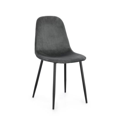 Chair IRELIA 52,5x42,5x90cm dark grey