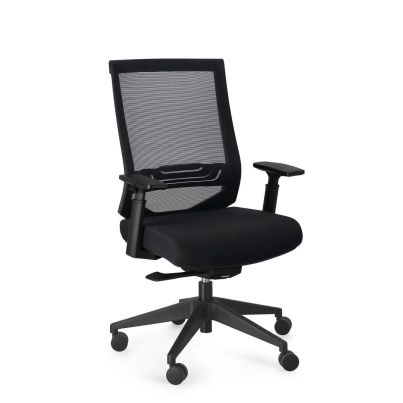 MARCUS BLACK OFFICE CHAIR W-ARMRESTS