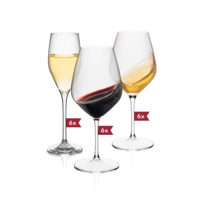 Wine glasses FAVORITE HOME SET 18 pcs.