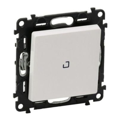 LEGRAND VALENA LIFE ONE BUTTON TWO WAY SWITCH WITH LIGHT WHITE