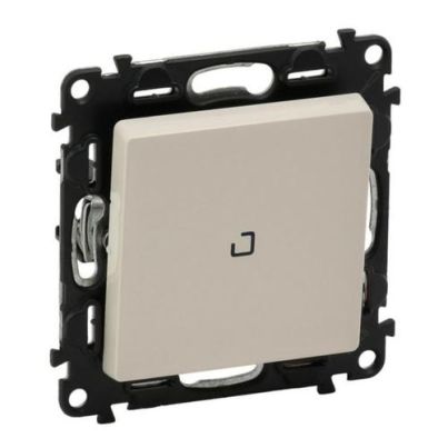 LEGRAND VALENA LIFE ONE BUTTON ONE WAY SWITCH WITH LIGHT CREAM
