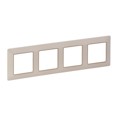 LEGRAND VALENA LIFE DECORATIVE FOURFOLD PANEL CREAM-GOLD