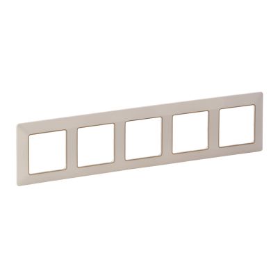 LEGRAND VALENA LIFE DECORATIVE FIVEFOLD PANEL CREAM-GOLD