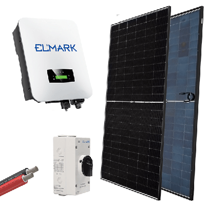 ON GRID СОЛАРНА СИСТЕМА К-Т 3P/6KW С ПАНЕЛ 580W