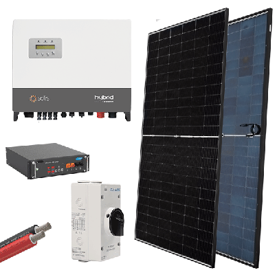 ХИБР. СИСТЕМА 3Р/6KW 580W ПАНЕЛИ С БАТЕРИЯ