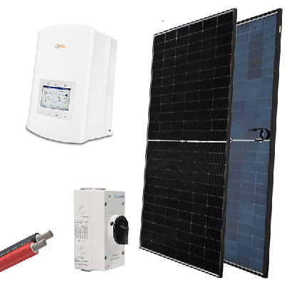 ON GRID СОЛАРНА СИСТЕМА К-Т 1P/3.6KW С ПАНЕЛ 580W