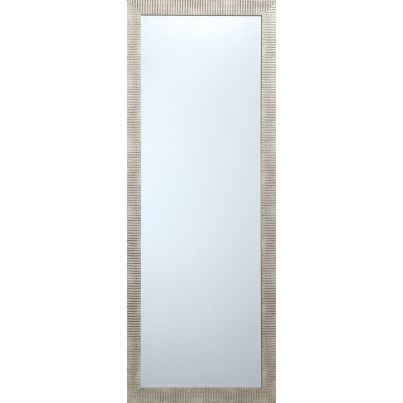 Wall mirror with metal frame 53x153cm gold