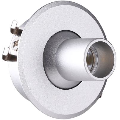 EL-CF03 LED МЕБЕЛНА ЛУНА 12V/1W 4000K Ф39ММ,СР.