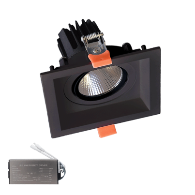 КВ.ПОДВИЖНА LED ЛУНА 30W 230V 3000K ЧЕРНА+AB