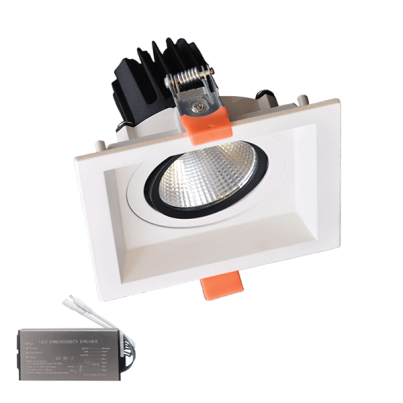 КВАДРАТНА ПОДВИЖНА LED ЛУНА 30W 230V 4000K БЯЛА+AB