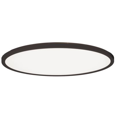 EL-32RCCTBL КРЪГЛА LED ПЛАФОНИЕРА 32W CCT Ф500,ЧЕРЕН