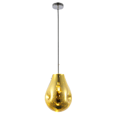 HELEN PENDANT 1XE27 AMBER