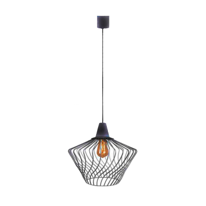 SALVA PENDANT 1XE27 BLACK