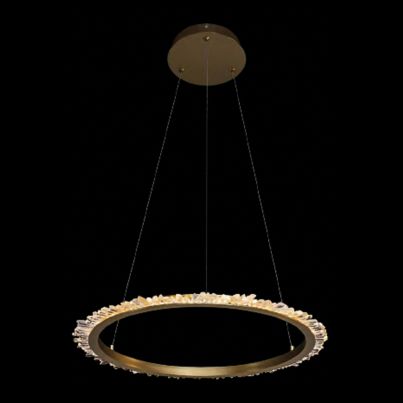 CORONA LED ПЕНДЕЛ 34W 3000K, ЗЛАТО