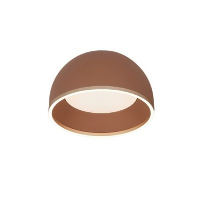 Elmark LED плафон EVELYN 36W 3CCT + 20W 4000K с дистанционно, димируем, кафяв