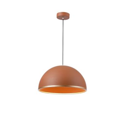Elmark LED пендел EVELYN 36W 3CCT + 20W 4000K с дистанционно, димируем, кафяв