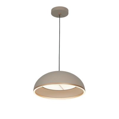 Elmark LED пендел EVELYN 36W 3CCT + 20W 4000K с дистанционно, димируем, сив
