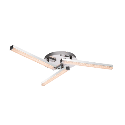 FAYE LED ТЯЛО ЗА ТАВАН 3X4W 3200K ХРОМ