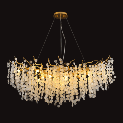 HUGO Chandelier 13xG9 gold