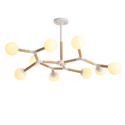 JANE Chandelier 9xE27 white
