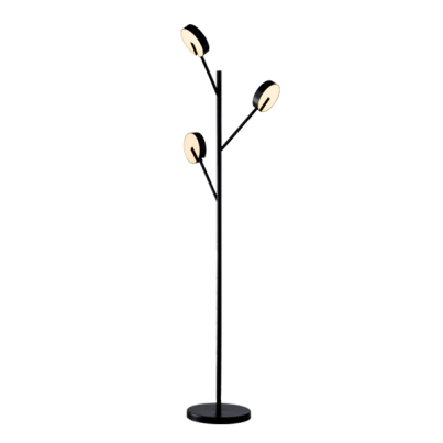 SENSO LED ЛАМПИОН 25W 3000K ЧЕРЕН МАТ