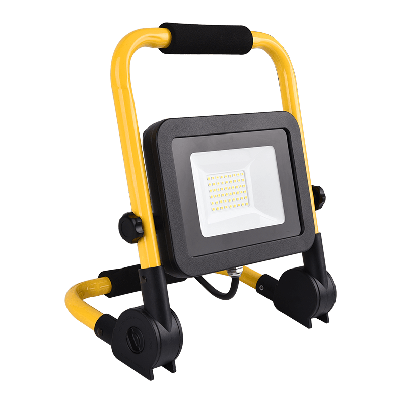 LED ПРОЖЕКТОР СЪС СТОЙКА И ЩЕПСЕЛ 50W 5500K IP65