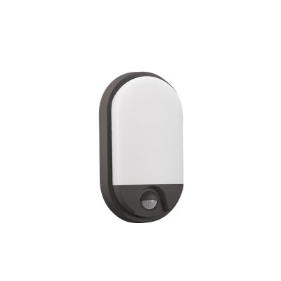 ST72Y LED АПЛИК С PIR СЕНЗОР 140° 15W 4000K ЧЕРЕН