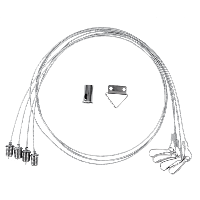 Suspension wire for LED panel /4Pcs Set/