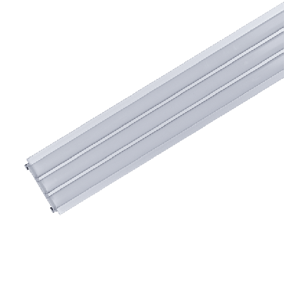 Aluminum Profile for LED strip ELM950/2 1M Recessed mounting Matt Reflector
