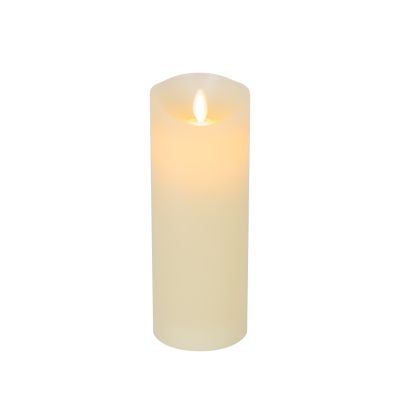 DECORATIVE CANDLE 2700K 200MM 3XAAA IVORY