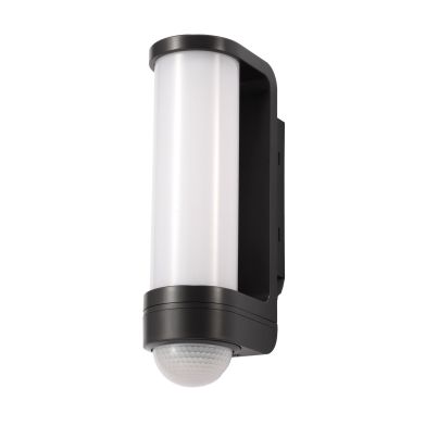 ST111 LED LAMP WITH SENSOR 240° 20W IP65 BLACK