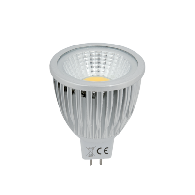 LEDCOB 5W GU5,3 12V AC/DC ТОПЛО БЯЛ