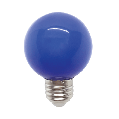 LED ЛАМПА GLOBE G45 3W E27 230V СИНЯ