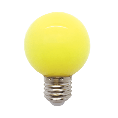 LED Lamp GLOBE G60 3W Yellow