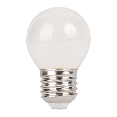 LED Filament G45 6W 4000K Milky White